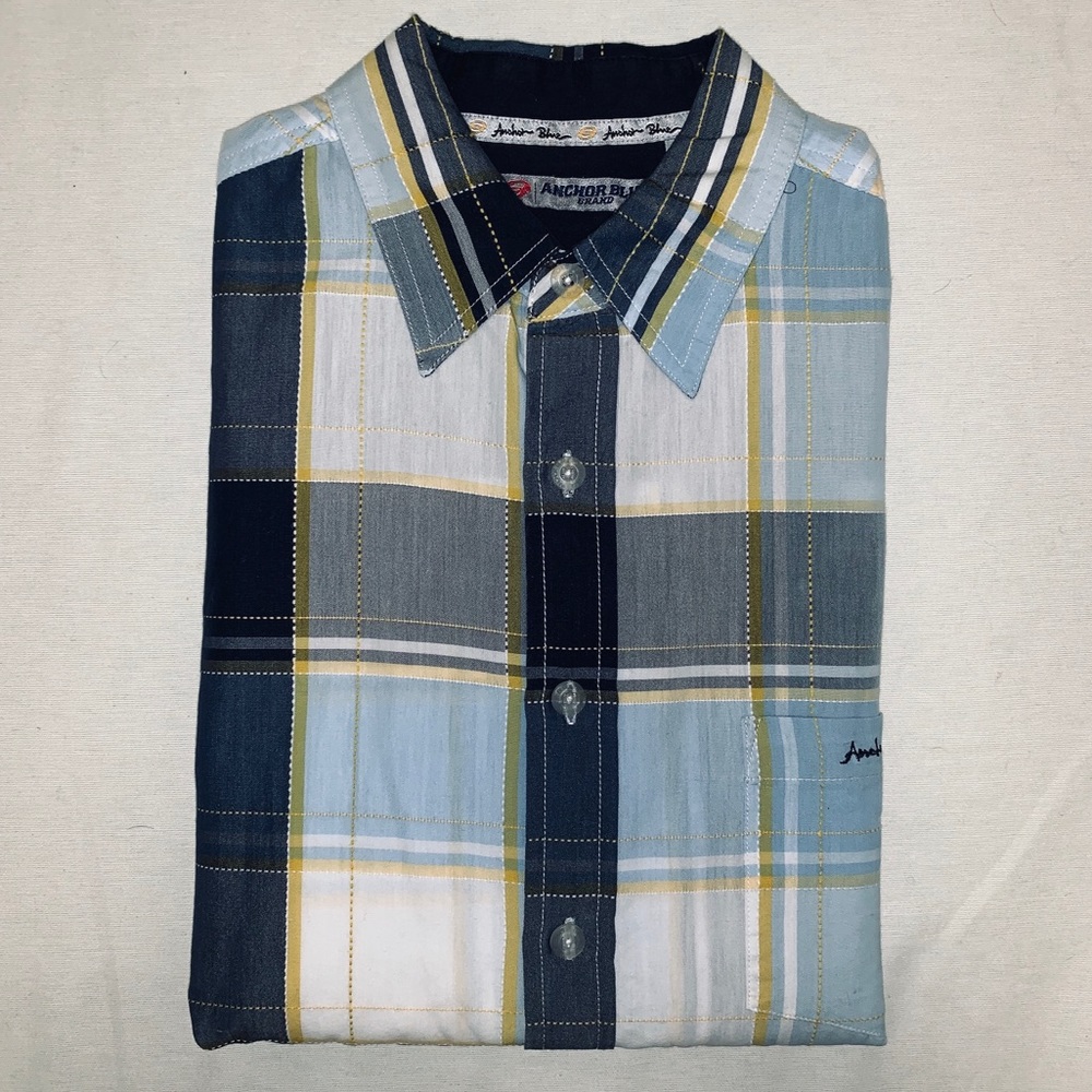 Vintage Anchor Blue Shirt